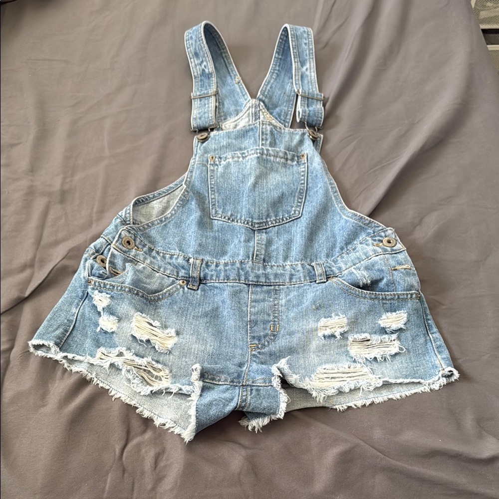 Denim Overalls